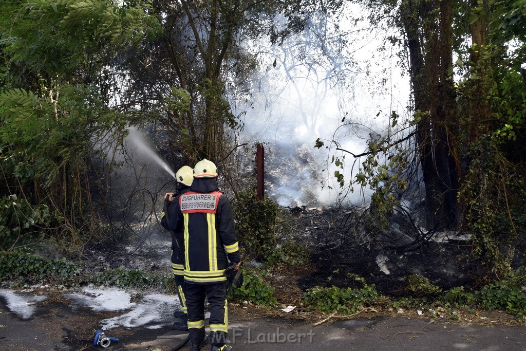 Bodenfeuer Koeln Kalk Dillenburgerstr Parkhaus P07.JPG - Miklos Laubert